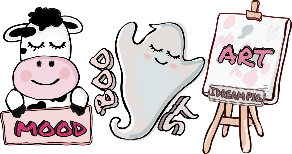 IDream Pig Mood boost art