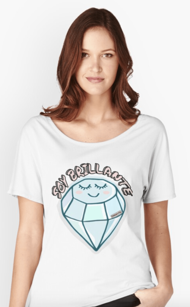 idream pig divertida camiseta divertido juego de palabras diamante brillante